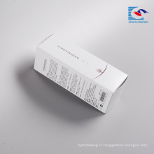 Sencai DIY caractéristiques personnalisées boîte de papier d&#39;emballage cosmétique